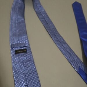 Michaels Navy Hexagon Pattern Tie